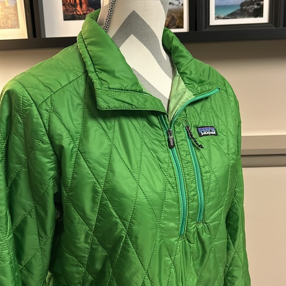 PATAGONIA Nano Puff Pullover Jacket, Fennel Green, Medium - Picture 3 of 11